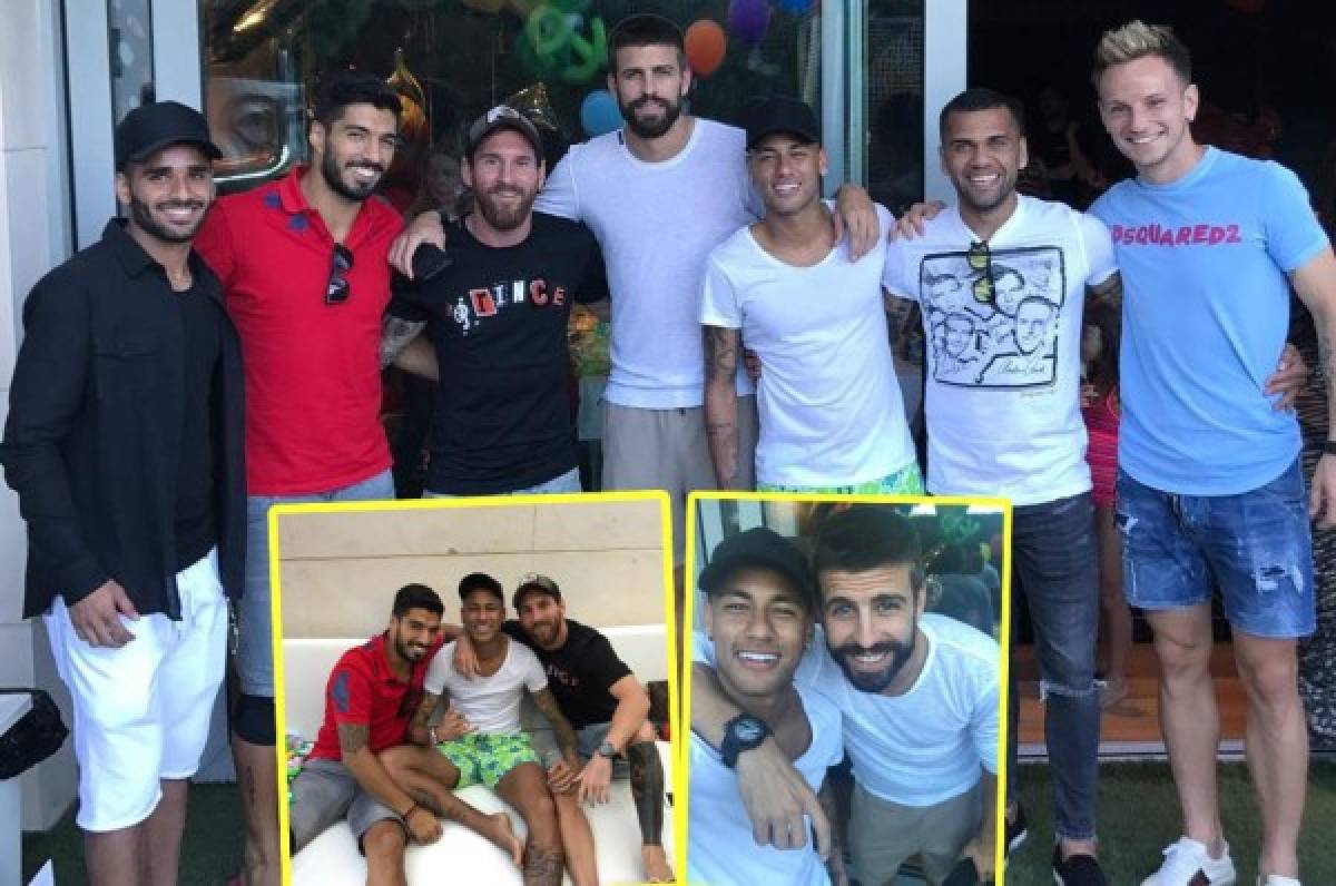 El Barcelona, molesto con fotos de Neymar pero no observa mala intención