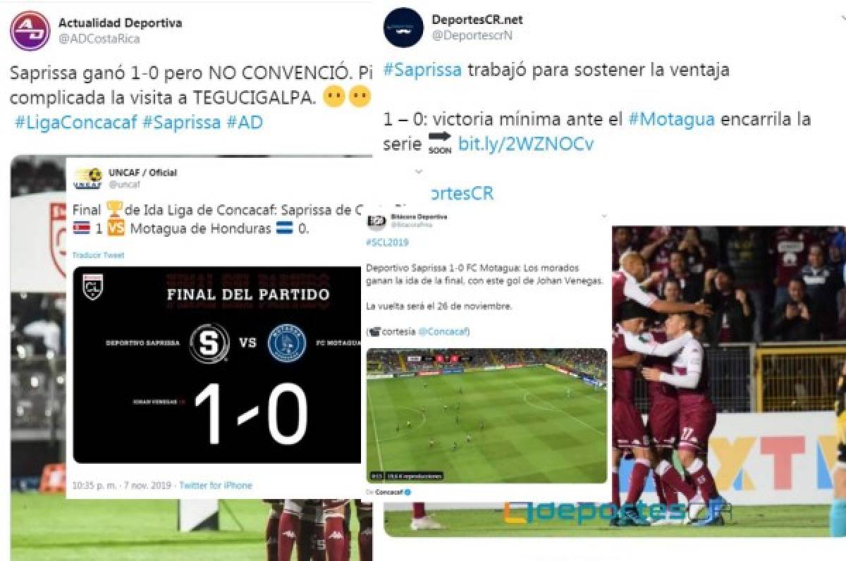 ¡Escépticos! Lo que dicen los medios ticos tras la victoria de Saprissa ante Motagua