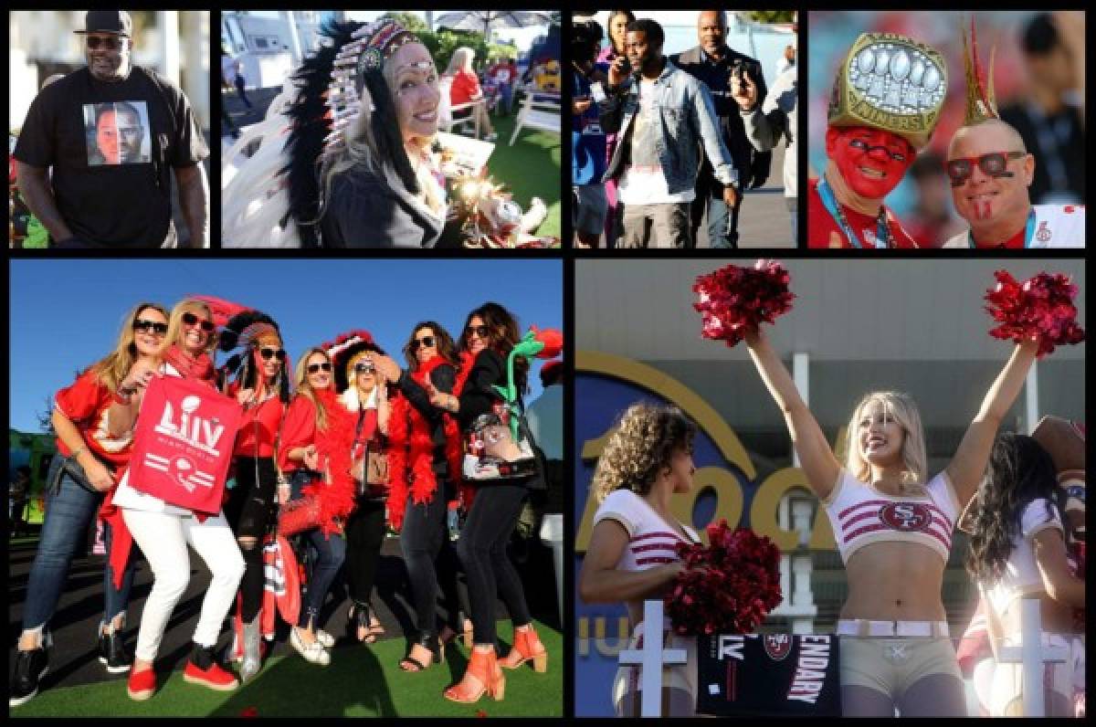 Fotos: Homenaje a Kobe Bryant, bellezas y colorido previo al Super Bowl de Miami