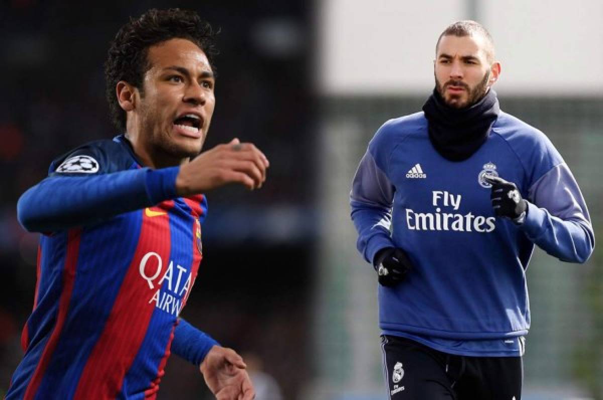 El inesperado elogio de Karim Benzema a Neymar