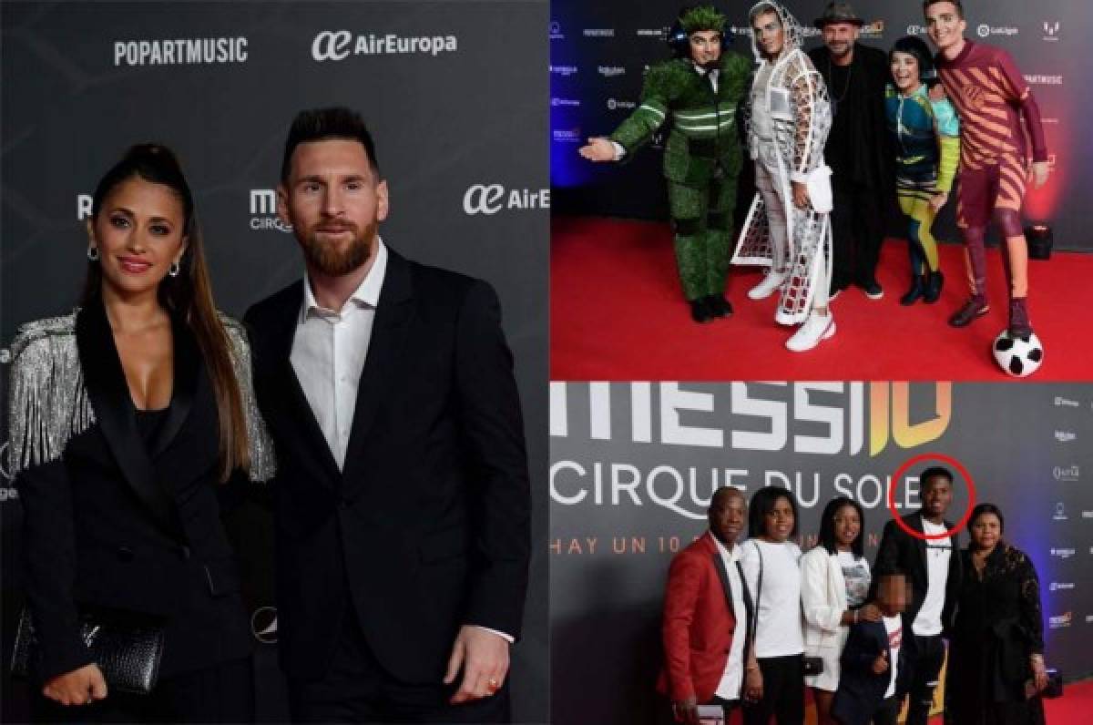 Messi10: El show de circo que repasa la vida del argentino; Antonella Roccuzzo se robó las miradas