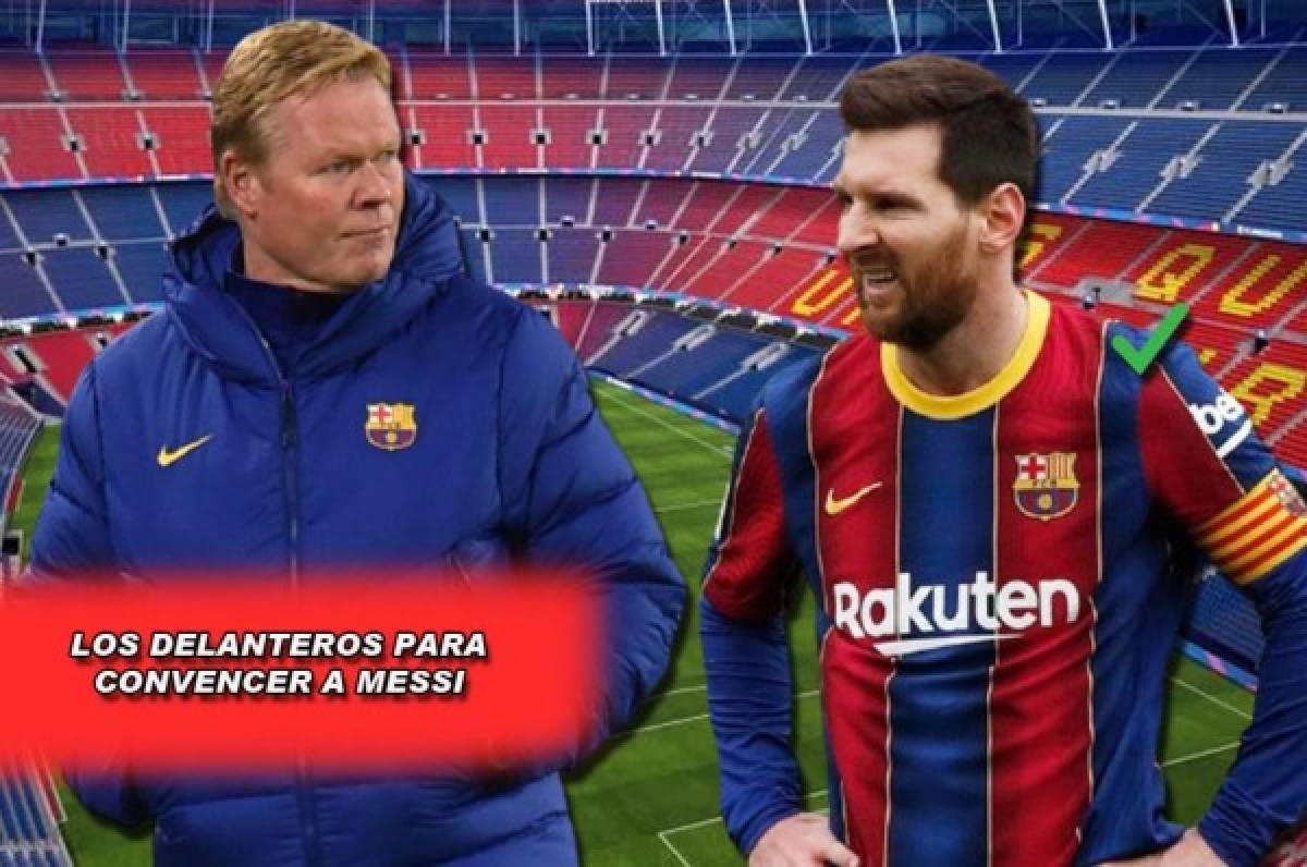 Filtran la lista de delanteros para seducir a Messi de quedarse en el Barça; la 'flecha' que podría volver