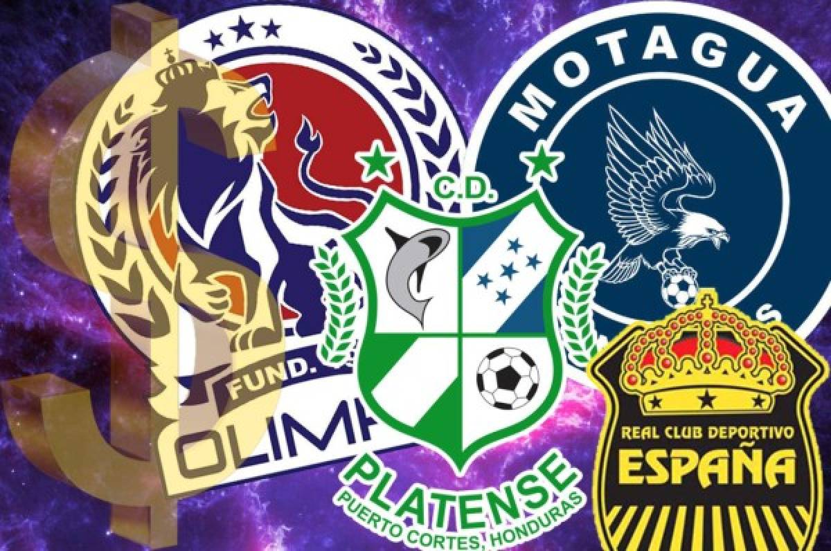 Olimpia, el rey de los jugadores más caros en Honduras