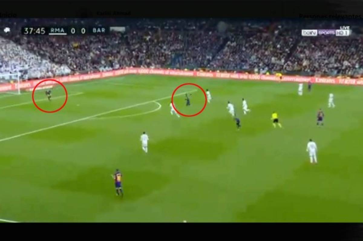 Courtois y sus dos enormes tapadas de gol en el clásico Real Madrid - Barcelona