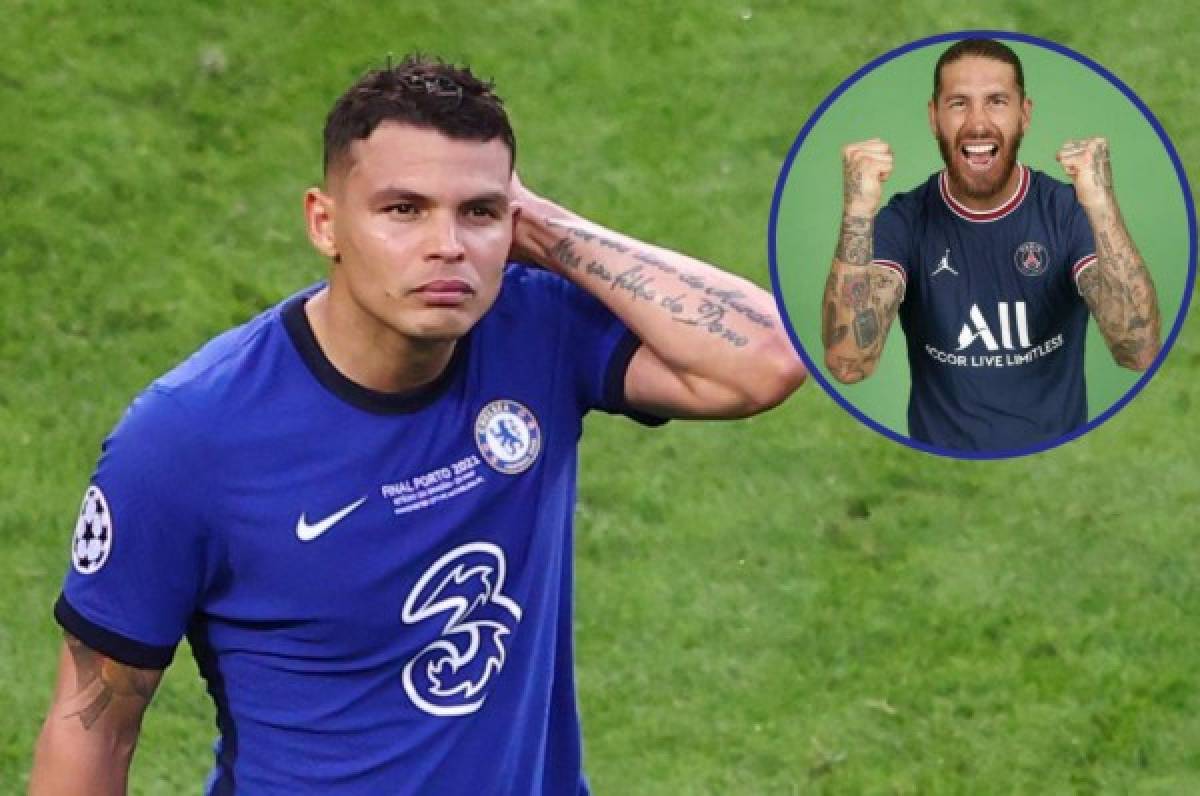 Thiago Silva rompe el silencio tras su marcha del PSG: 'No entiendo el fichaje de Ramos, me entristece'  