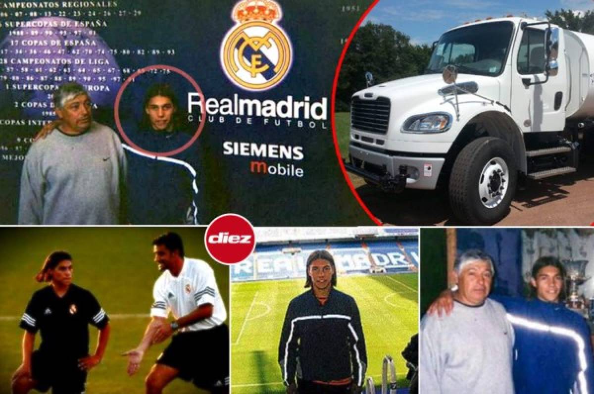 INCREÍBLE: El delantero que pasó de estar en el Real Madrid... ¡a conducir camiones!