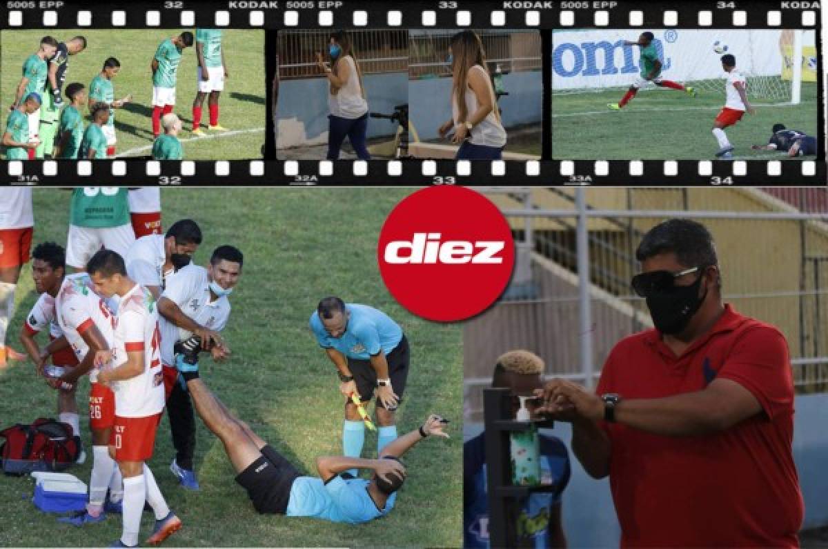 No viste en TV: ¿Quién es la chica del estadio Ceibeño? El homenaje a Maradona y Garrido en la grada