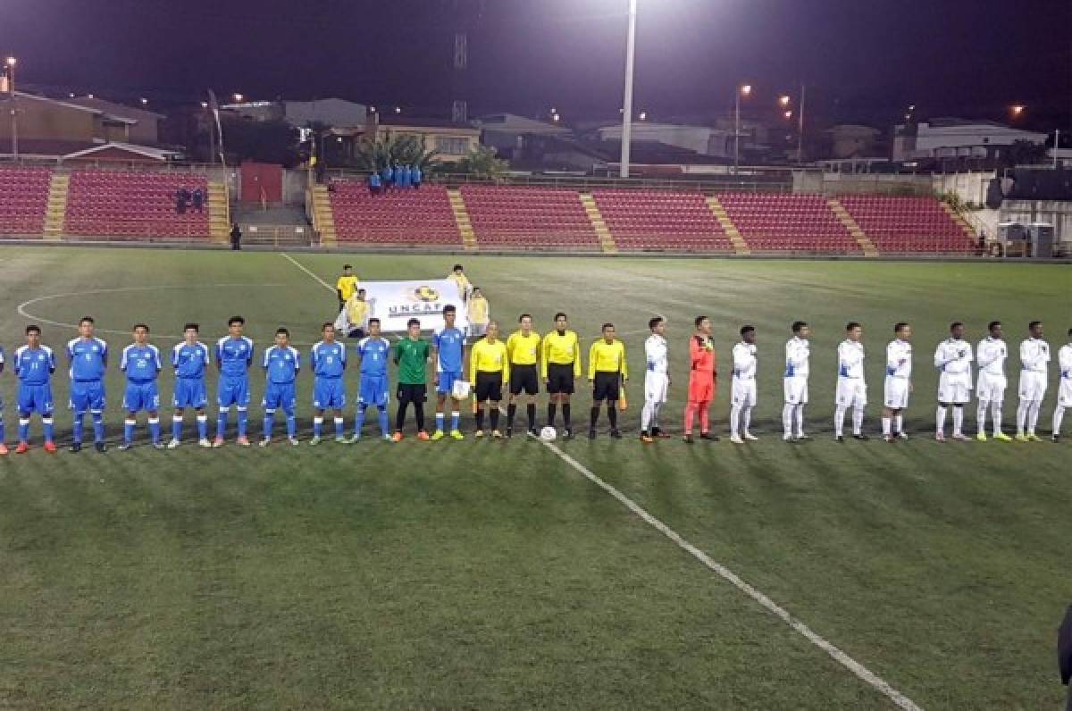 La Sub-17 de Honduras cae ante Nicaragua y compromete su pase al Premundial