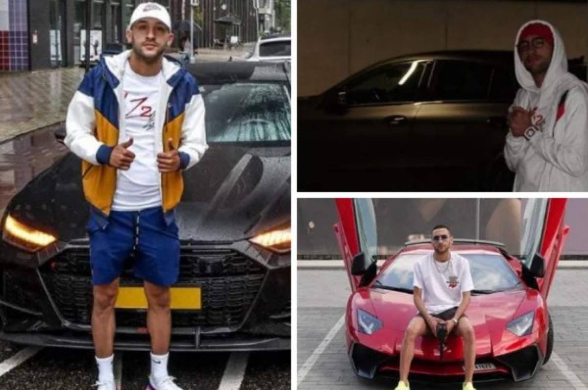 ¡Impresionante! La lujosa colección de autos que tiene Hakim Ziyech nuevo jugador del Chelsea