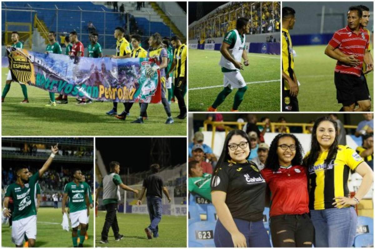 FOTOS: El detrás de cámaras del polémico juego por la paz en el Morazán