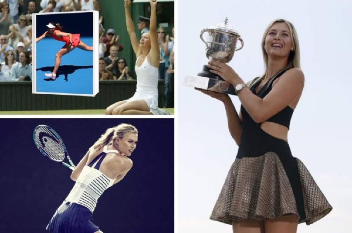 Las 15 mejores fotos de María Sharapova, la tenista rusa que deslumbró y que anunció su retiro