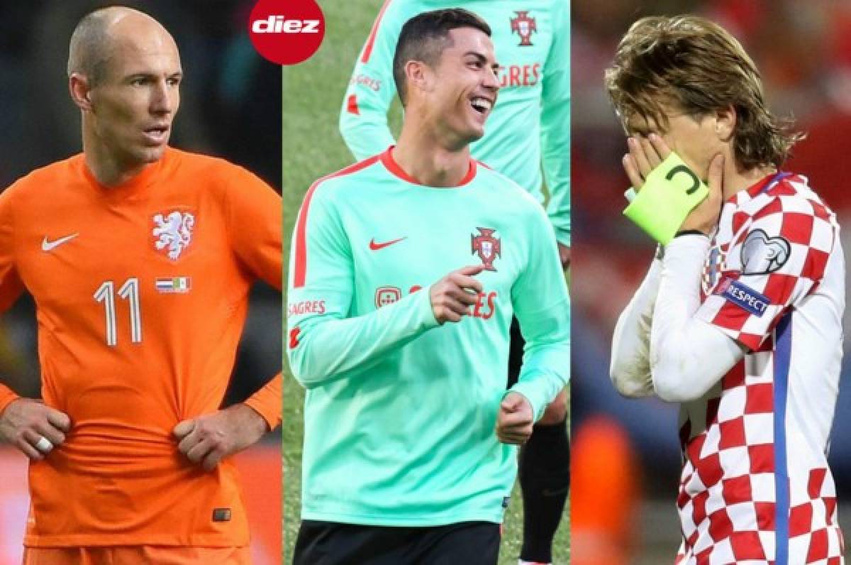 Lo que necesita Portugal, Croacia y Holanda para clasificar al Mundial de Rusia