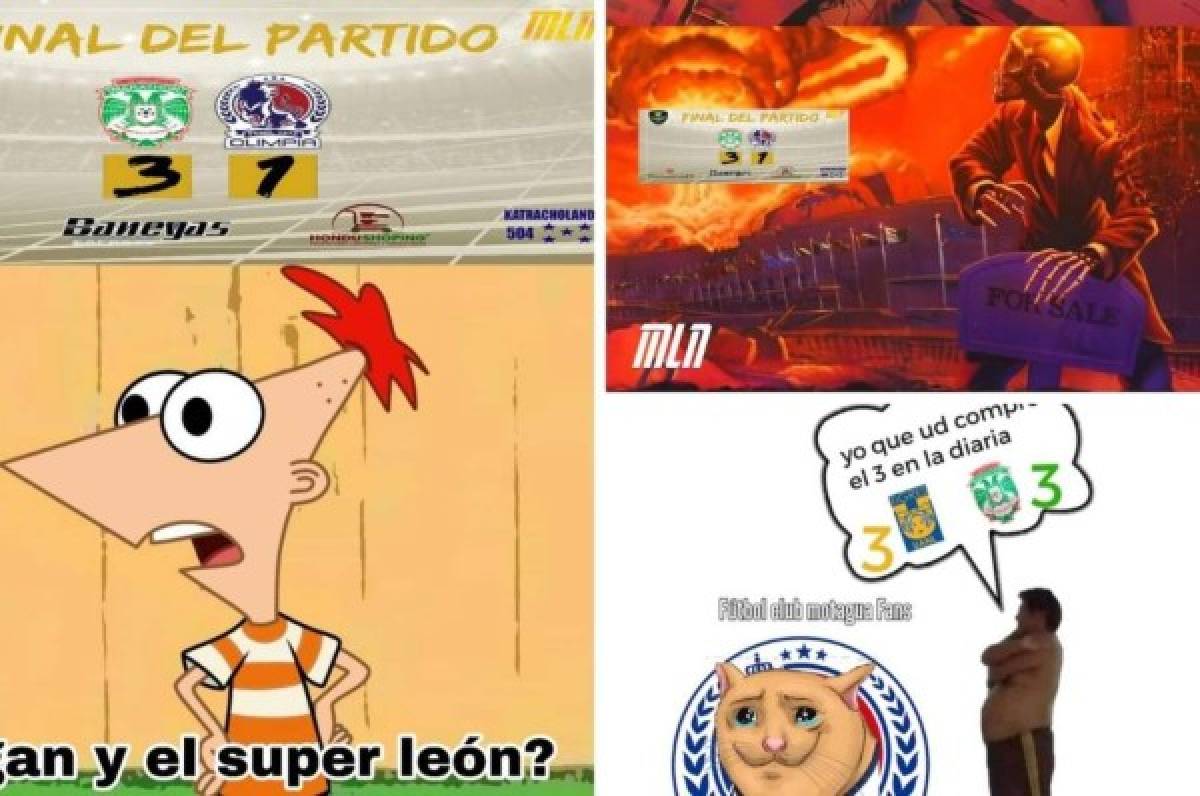 Los memes destrozan al Olimpia tras la derrota ante Marathón en San Pedro Sula