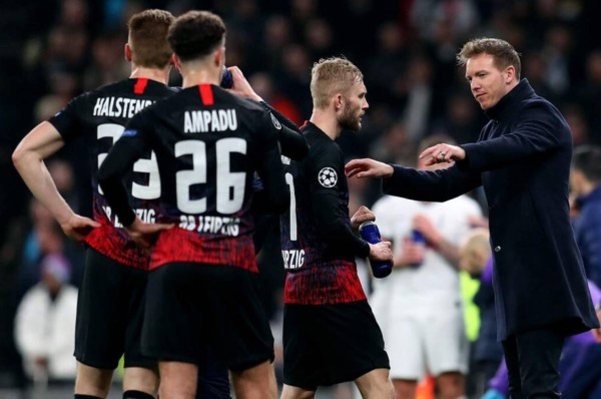 El castigo que impone el DT del Leipzig a sus jugadores que incluye a los empleados del club