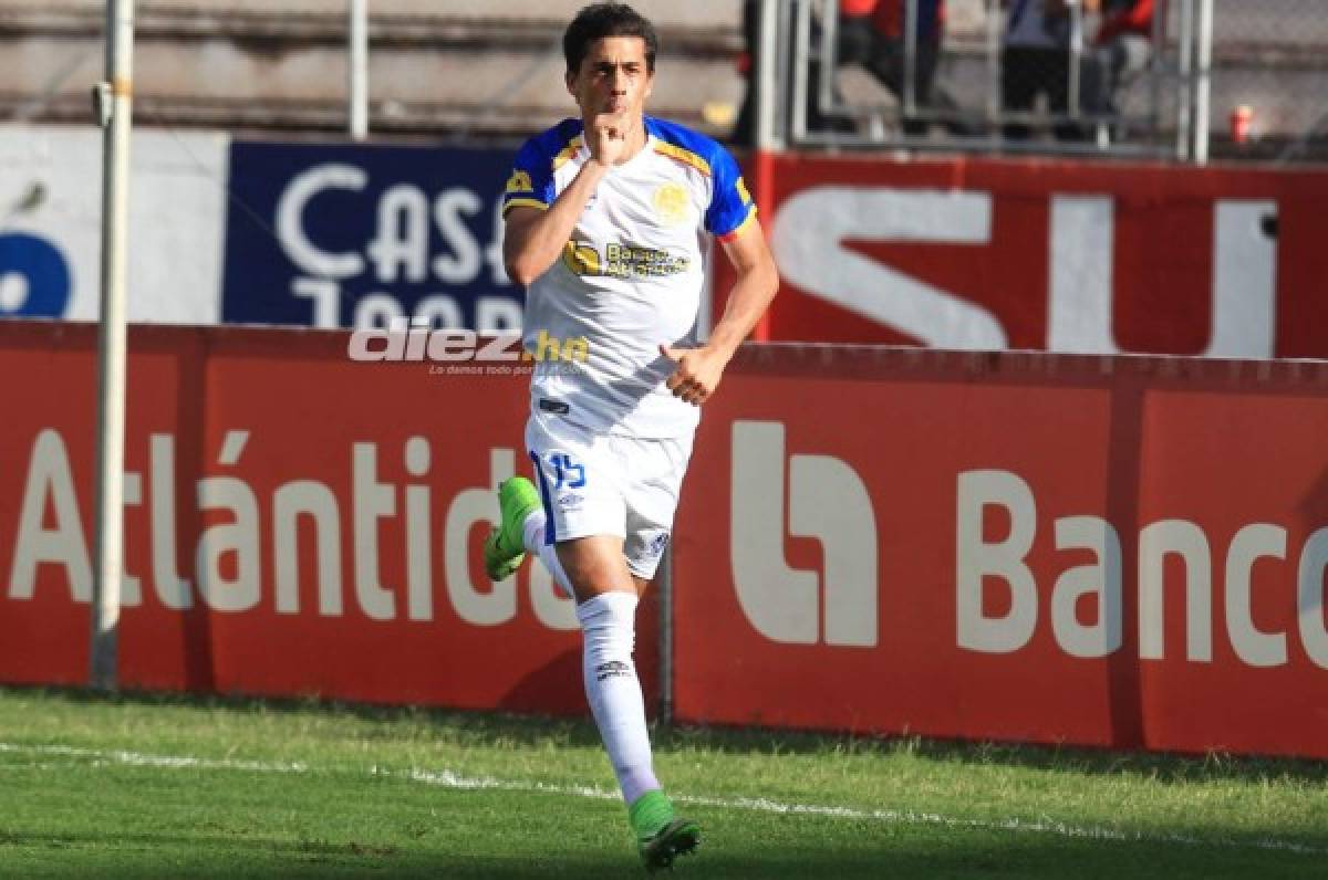 Emiliano Bonfigli: 'Contento de haber convertido en el primer partido acá'