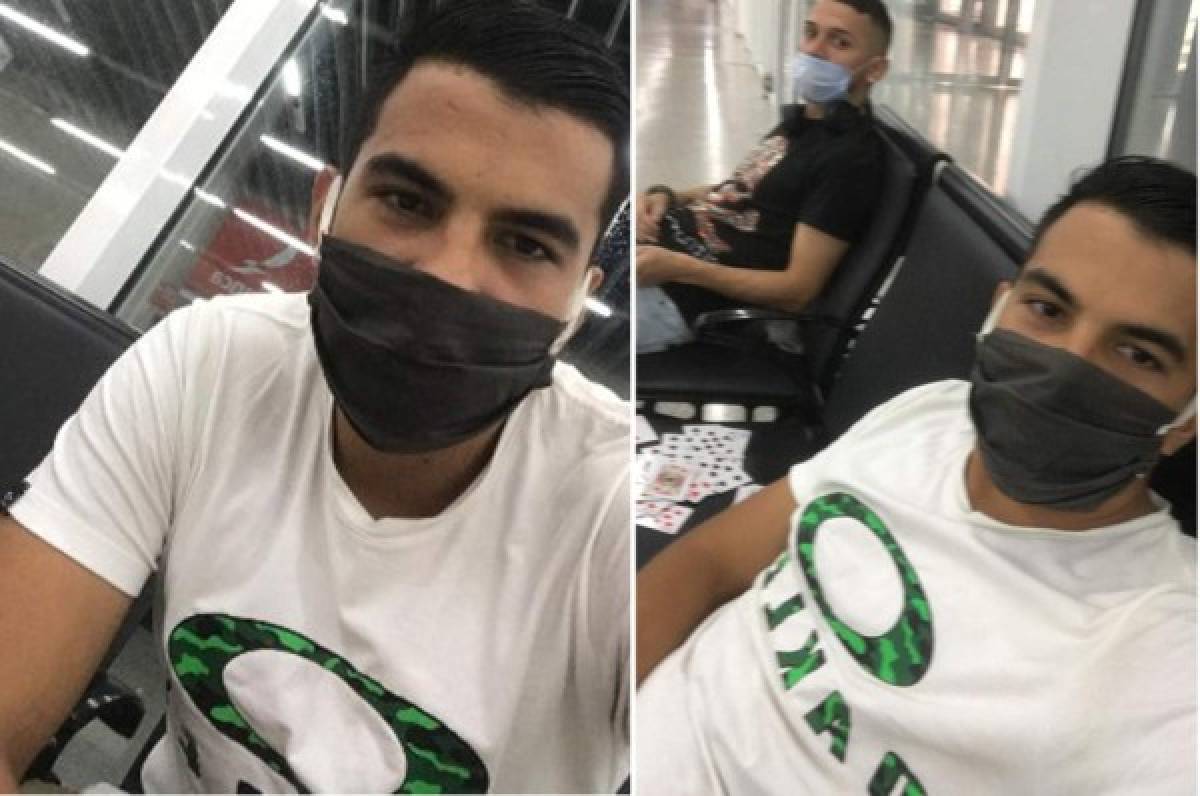 El relato de un futbolista huilense que se fue de Honduras en un vuelo humanitario