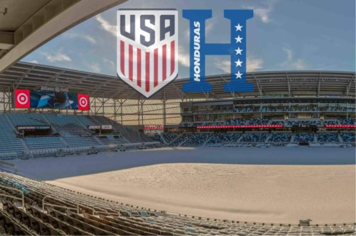 Estados Unidos manda a Honduras al frío de Minnesota para el partido eliminatorio de febrero