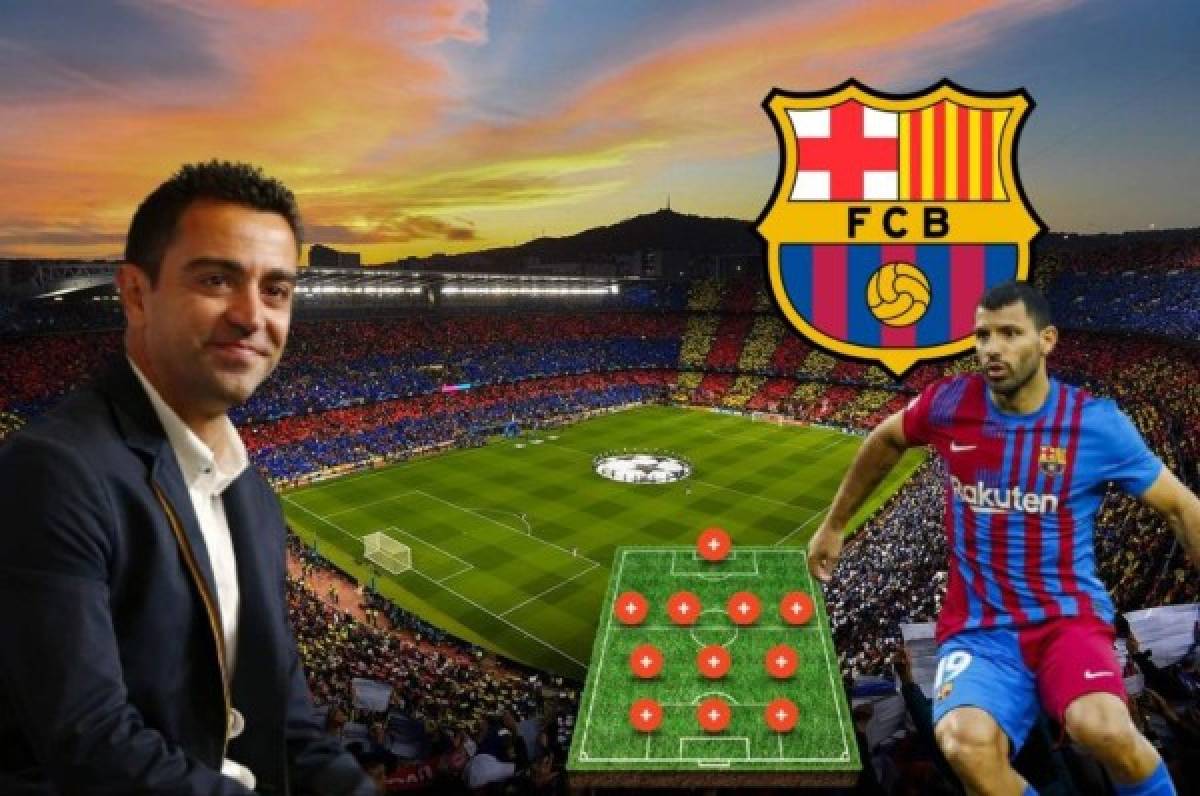 Con los fichajes: El renovado 11 del Barcelona que desea Xavi Hernández como DT