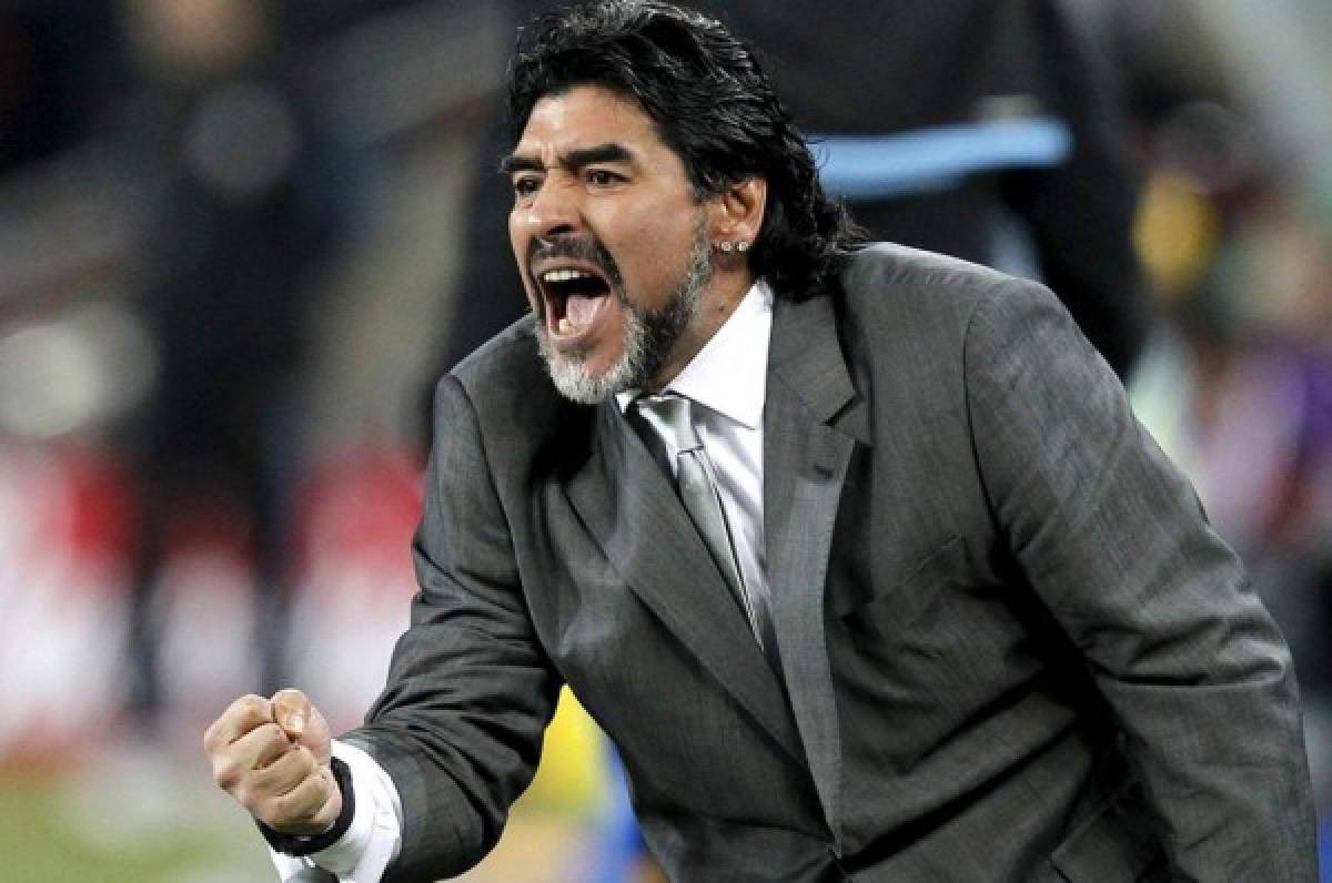 Maradona explota tras la goleada a Argentina: ''¡Quiero volver!''