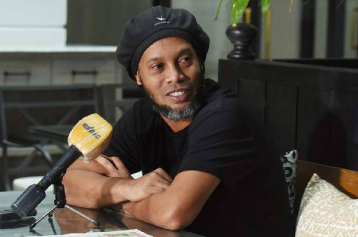 Ronaldinho confiesa lo primero que hará tras salir del arresto domiciliario en Paraguay