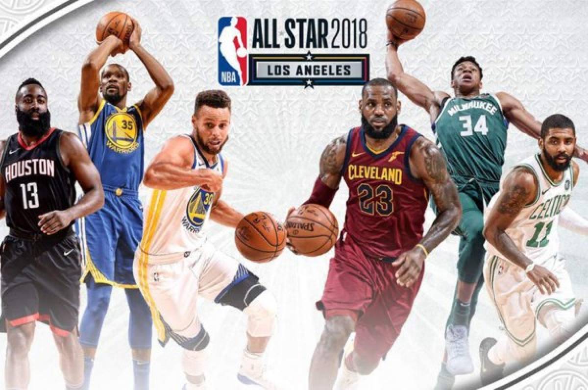 Quedaron listos los equipos titulares para el Juego de Estrellas de la NBA