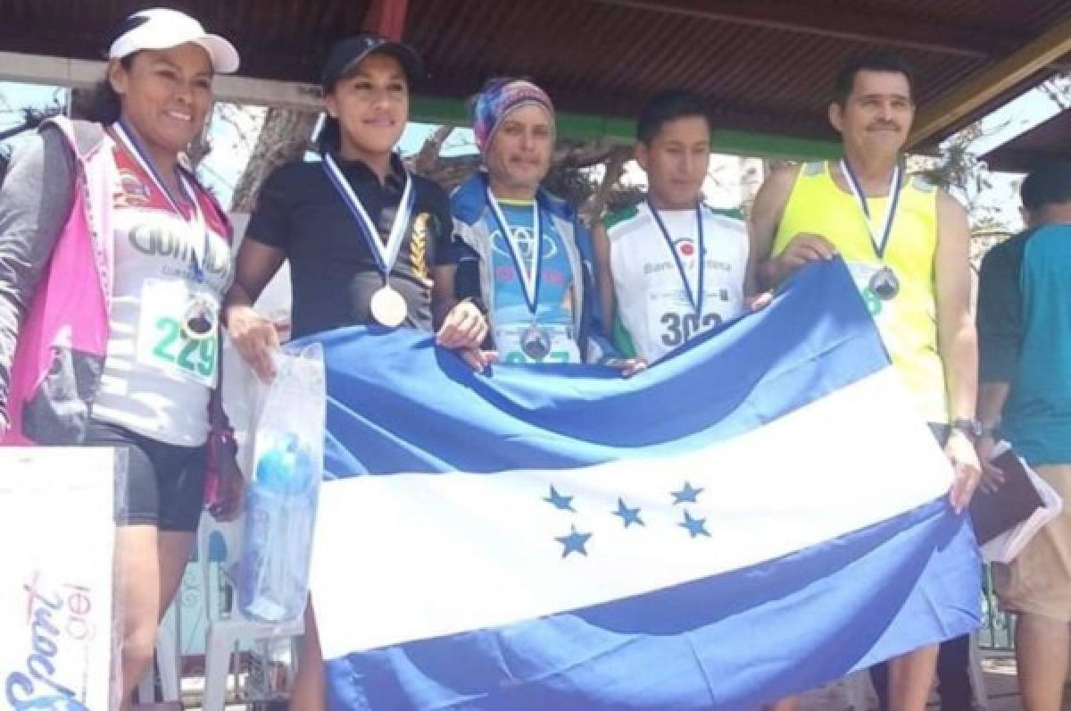 Hondureños logran destacar en maratón de atletismo en Nicaragua