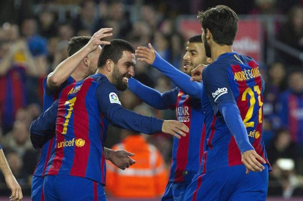 ¡Barcelona abusa del Hércules en la Copa del Rey sin la MSN!
