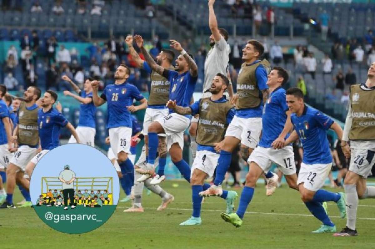 Blog Gaspar Vallecillo: La renovación del fútbol italiano y su ejemplo para el mundo en la Eurocopa 2021