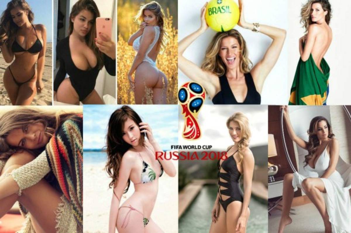 ¡Espectaculares! Las 'novias' de las 23 selecciones clasificadas al Mundial de Rusia 2018