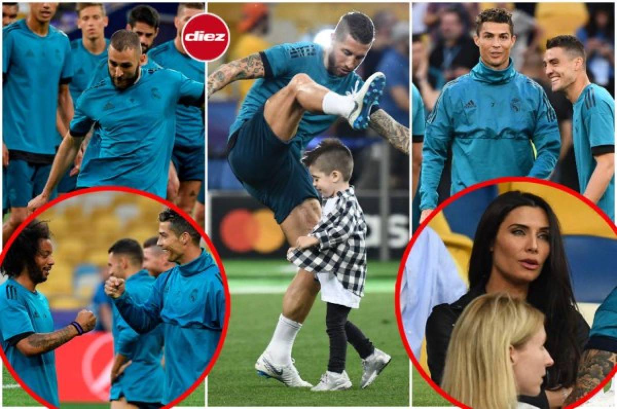 Locura, risas y belleza: Así fue el entrenamiento del Real Madrid a un día de la final de Champions