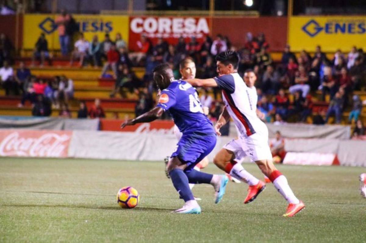 Motagua cae ante el Alajuelense en Costa Rica en juego de preparación