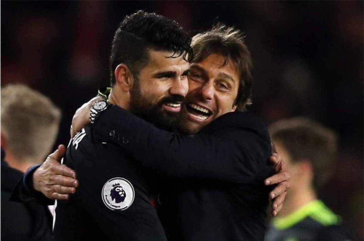 Antonio Conte elogia a Diego Costa por su gran momento