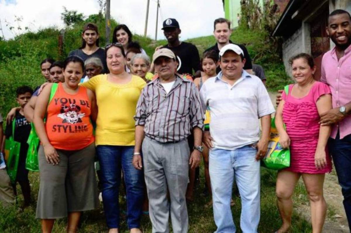 Los jugadores hondureños que han mostrado su lado solidario