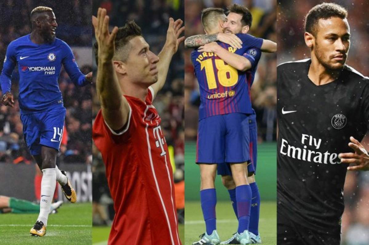 Neymar, Messi, PSG y el Chelsea se lucen en primera fecha de Champions League