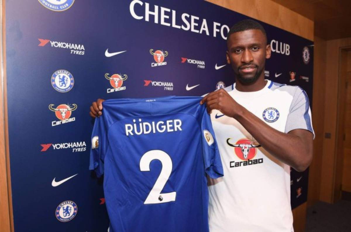 El Chelsea anuncia el fichaje del defensa alemán Antonio Rudiger