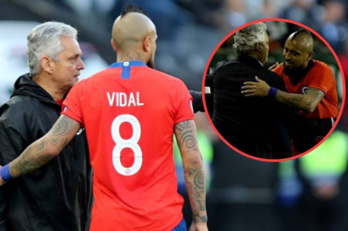 Arturo Vidal lamenta la salida de Reinaldo Rueda de la selección de Chile: 'Una pena muy grande'  