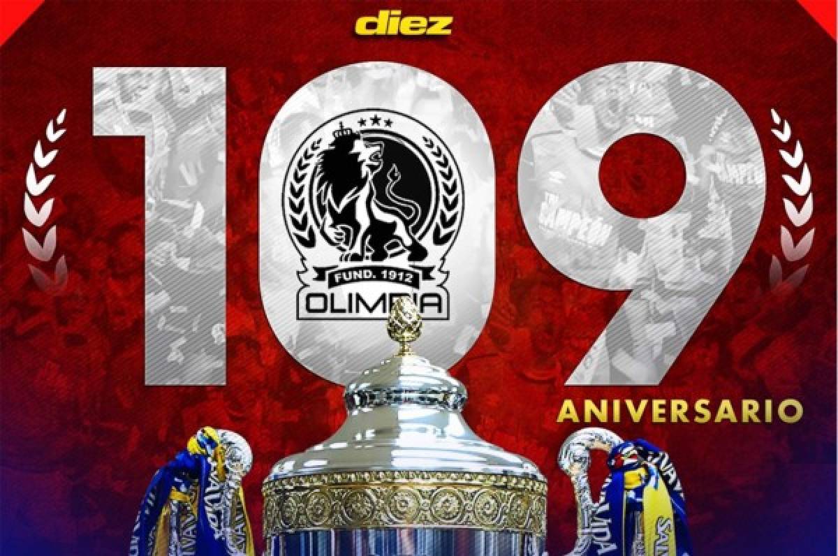 ¡Felicidades leones! Olimpia llega a sus 109 años de historia siendo tricampeón de Honduras de la mano de Pedro Troglio