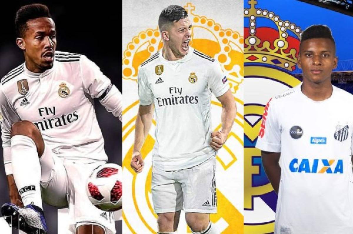 TOP: Los nuevos fichajes del Real Madrid, entre los más caros de su historia