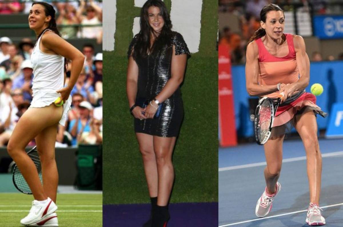 ¡Increíble! El brusco antes y después de Bartoli, la tenista que era llamada 'gorda' por su novio