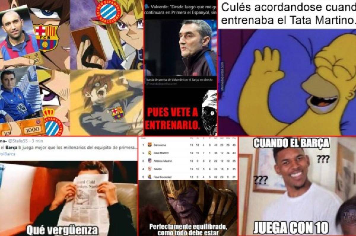 Los memes despedazan al Barcelona y a Messi tras empatar contra el Espanyol