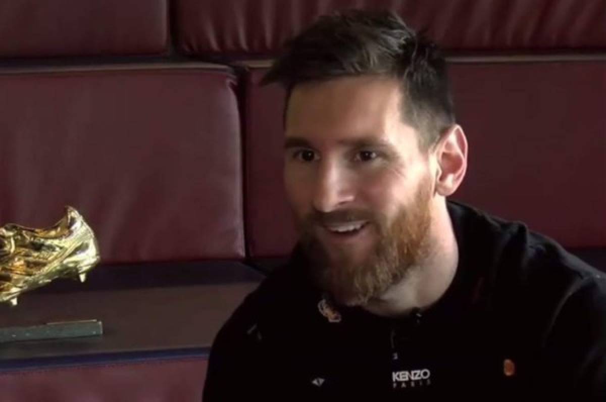 Messi nombra a los cuatro rivales para conquistar el Balón de Oro