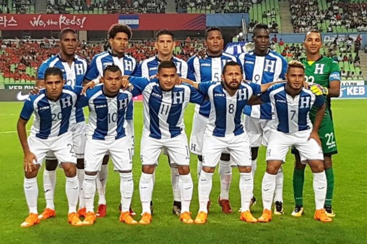Honduras iguala ante Corea del Sur en amistoso internacional.