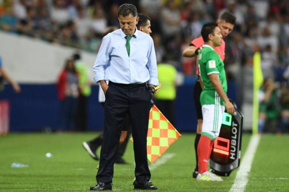 La reacción de Juan Carlos Osorio tras la derrota 4-1 ante Alemania