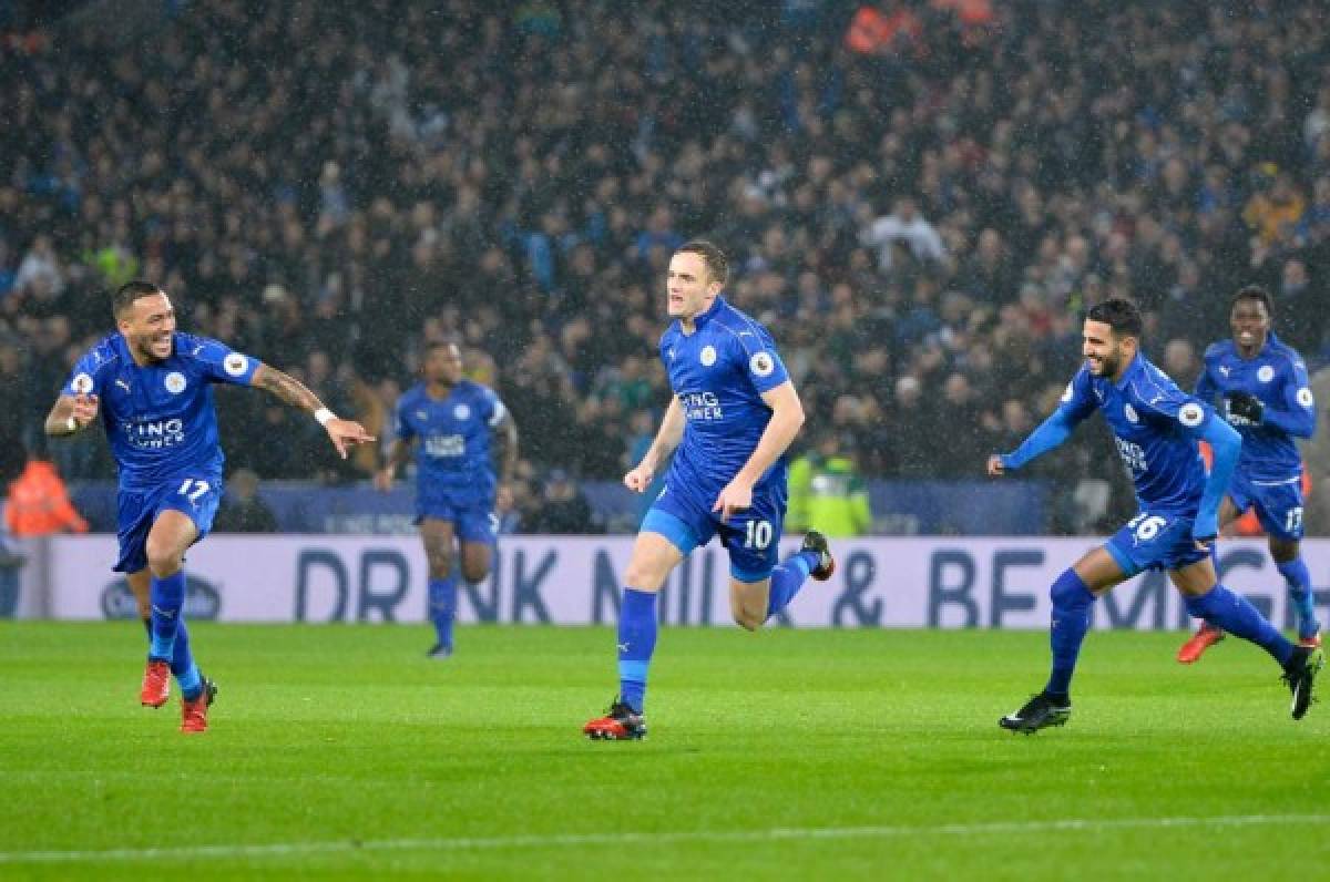 Leicester City bailó y goleó a Manchester City de Pep Guardiola