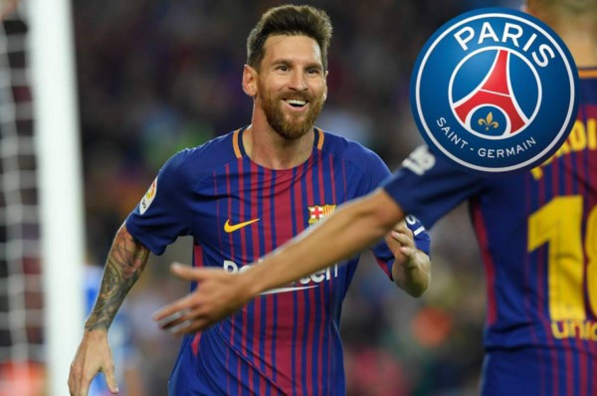 PSG ofrece descomunal cifra a Messi para que fiche en 2018