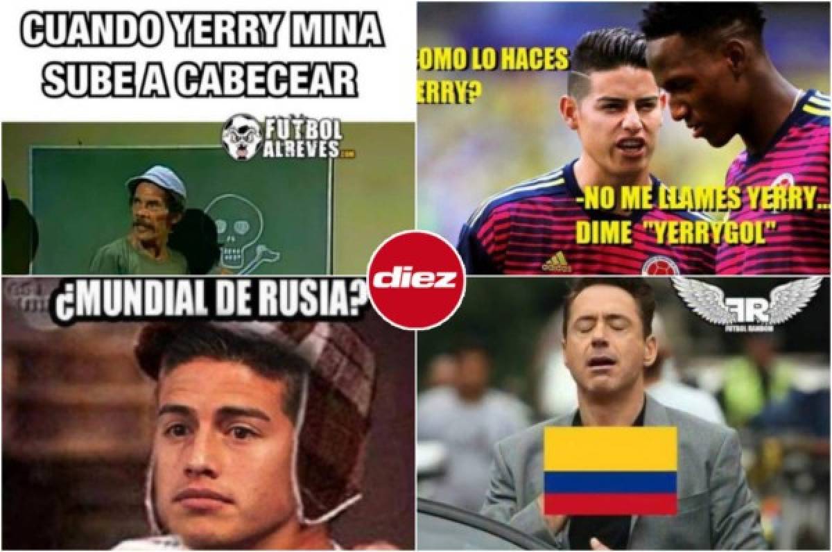 Los memes arrasan con Colombia y Yerry Mina por la clasificación a octavos de Rusia 2018