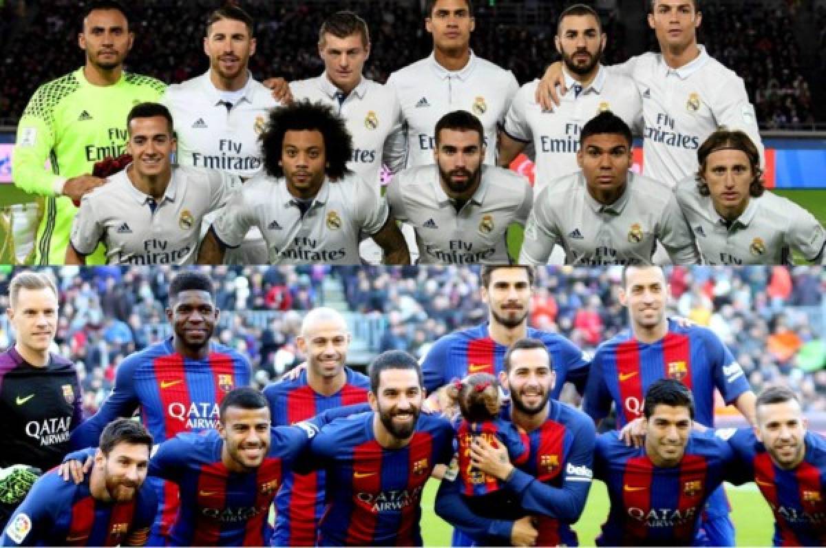 ¡De lujo! El mejor 11 combinado que puede salir de un Real Madrid-Barcelona