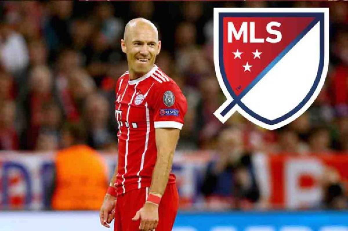 El holandés Arjen Robben analiza jugar en la MLS