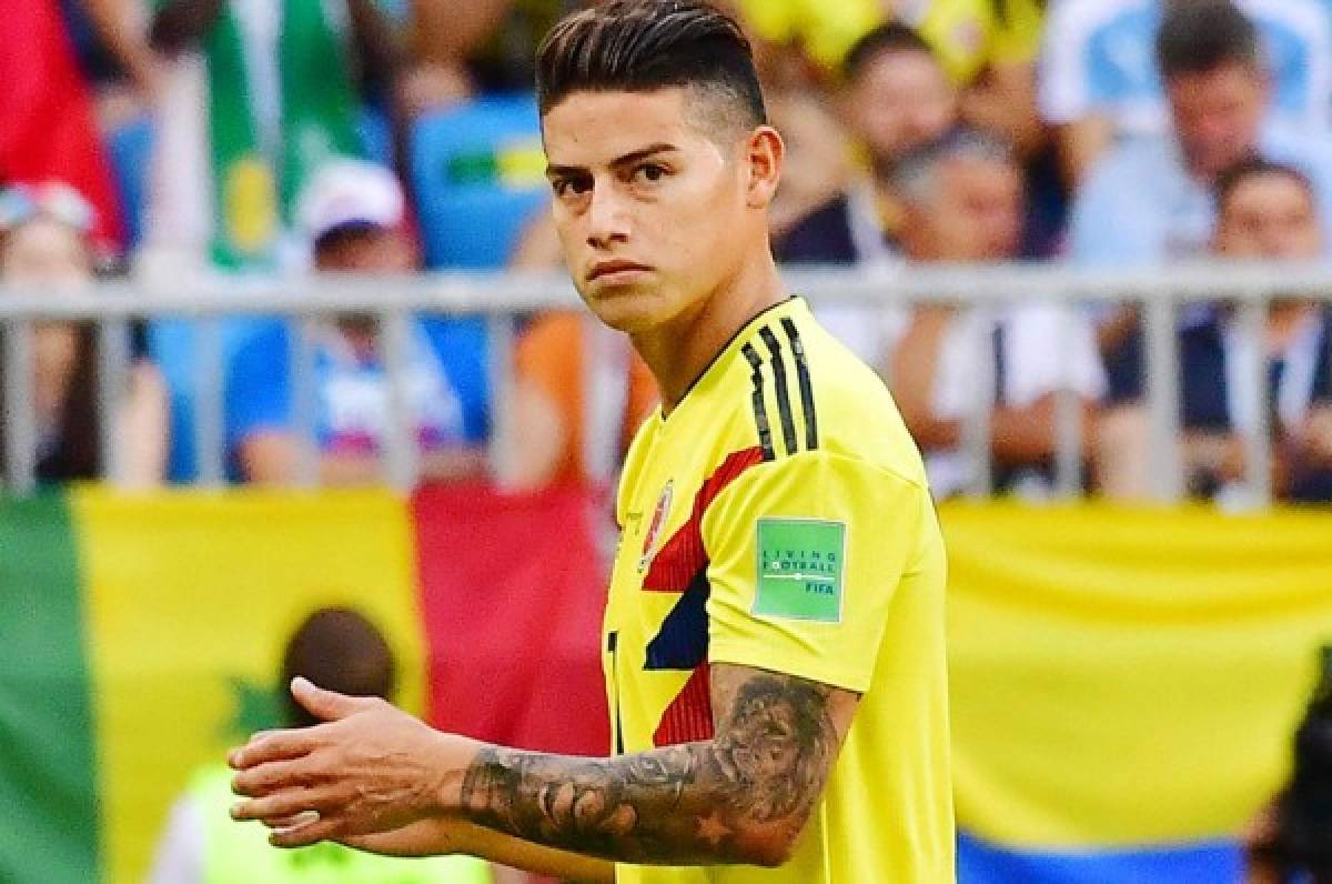 Colombia reza por James Rodríguez para tenerlo ante Inglaterra
