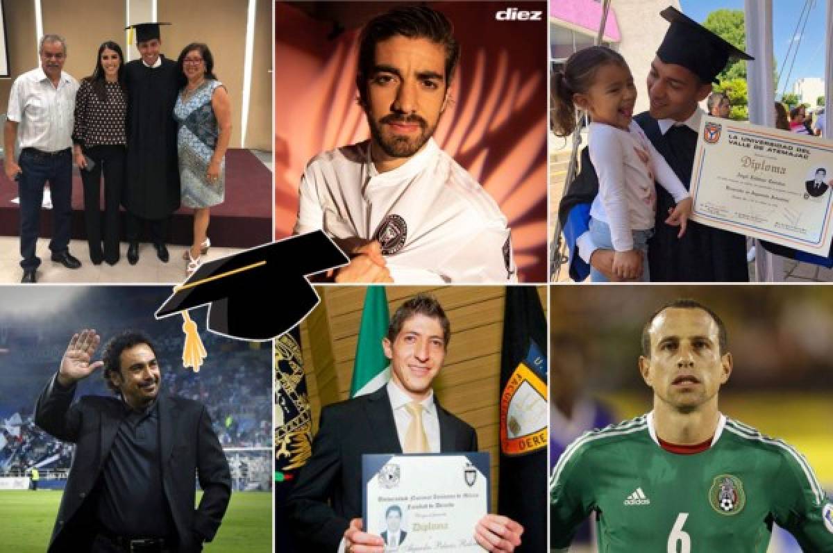 Abogados, ingenieros y hasta odontólogos: Futbolistas mexicanos que tienen título universitario